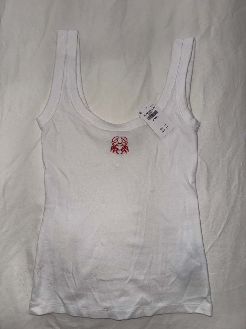 NWT Crab scoop neck tank